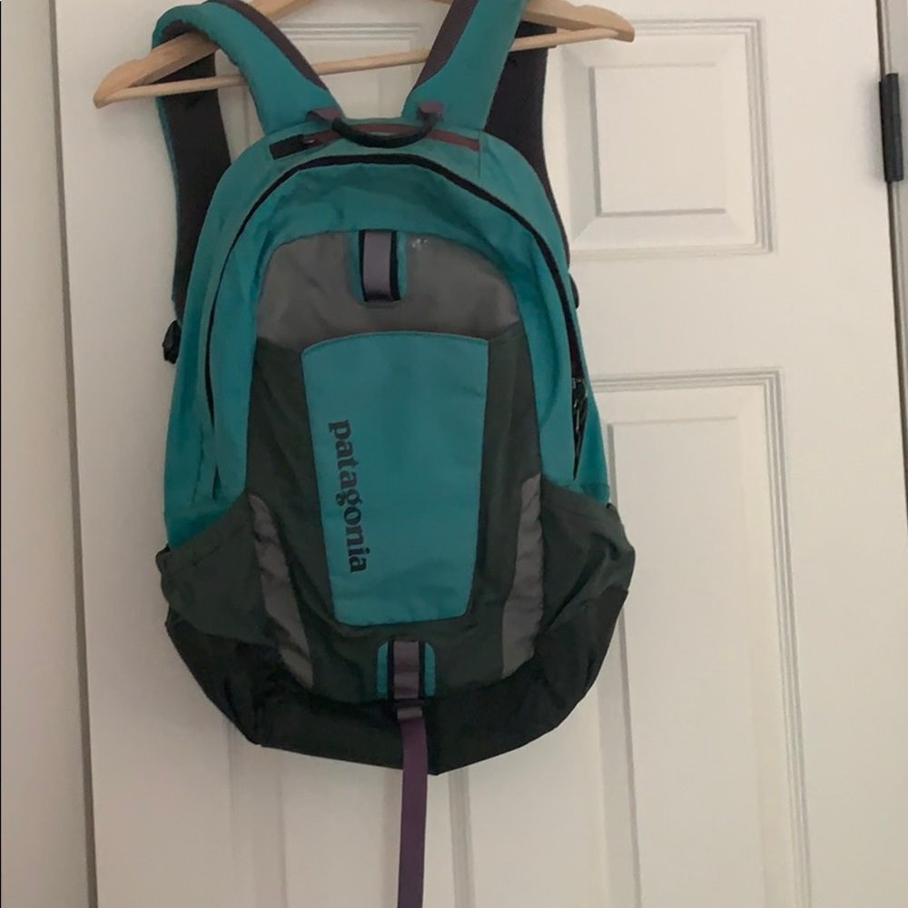 Teal Patagonia backpack